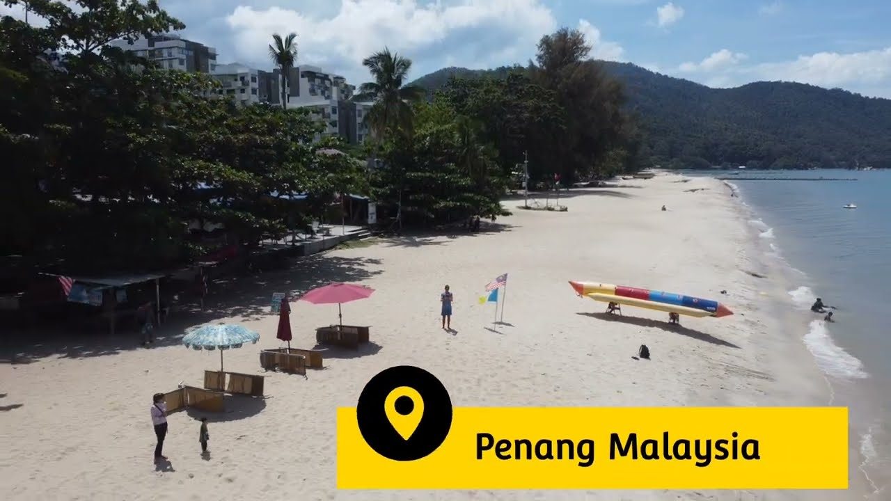 Batu Ferringhi from above
